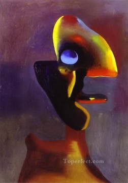 Head of a Man Dada Oil Paintings